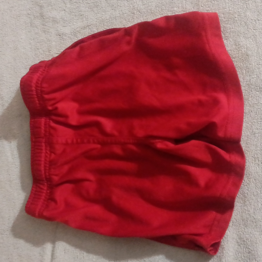 Athletic Works Red Athletic Shorts Lightweight Performance Drawstring - Picture 3 of 5